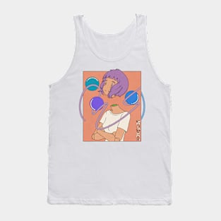 Flying Head Girl Tank Top